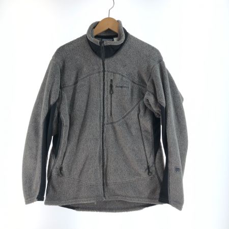  Patagonia パタゴニア メンズ フリースジャケット サイズM 25132FA グレー×ブラック
