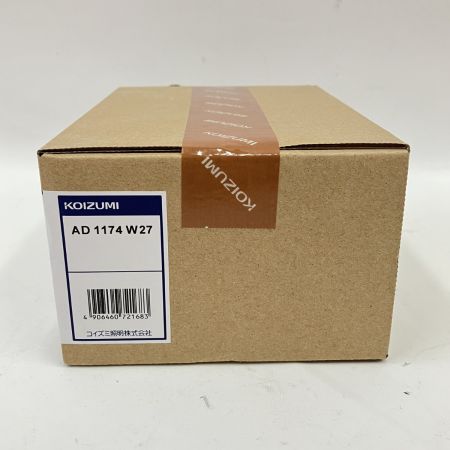  KOIZUMI コイズミ LED ダウンライト 拡散型 AD1174W27 未開封品 