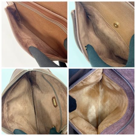  GUCCI グッチ オールド グッチ インターロッキングG ショルダーバッグ 001.22.1053 001.22.1053 ブラウン