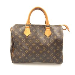 〇〇 LOUIS VUITTON ルイヴィトン モノグラム スピーディ30 ハンドバッグ ミニボストンバッグ M41526 ブラウン Bランク