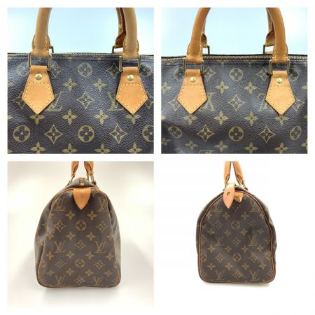  LOUIS VUITTON ルイヴィトン モノグラム スピーディ30 ハンドバッグ ミニボストンバッグ M41526 ブラウン
