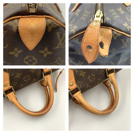  LOUIS VUITTON ルイヴィトン モノグラム スピーディ30 ハンドバッグ ミニボストンバッグ M41526 ブラウン
