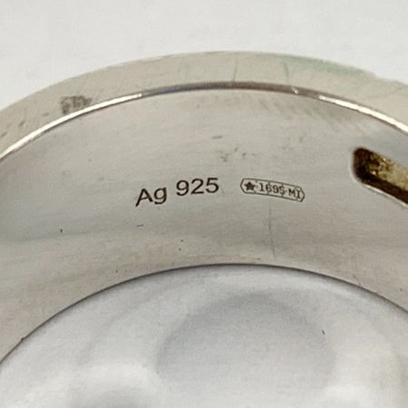  GUCCI グッチ ブランテッドG Gロゴ Ag 925 シルバー 13号  シルバー