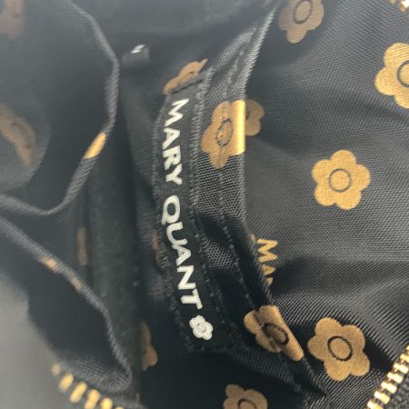  MARY QUANT マリークワント ストラップ付き ポーチ ミニポーチ ブラック