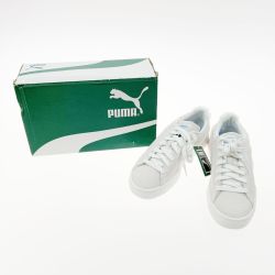 〇〇 PUMA プーマ スウェード ライト ボア  スニーカー 22cm 392588 ホワイト Sランク