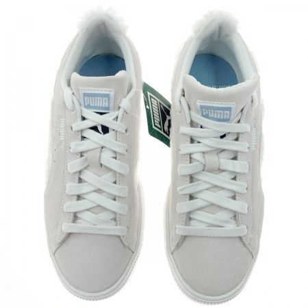  PUMA プーマ スウェード ライト ボア  スニーカー 22cm 392588 ホワイト
