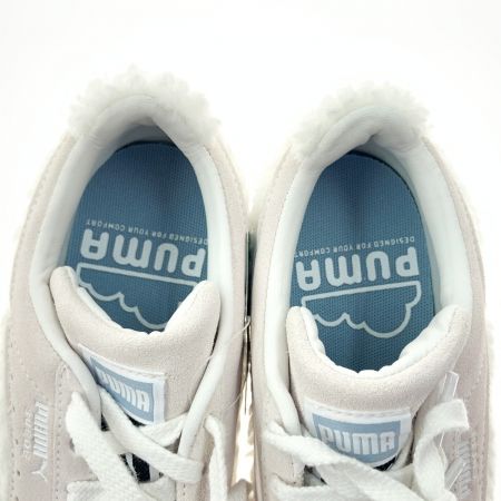  PUMA プーマ スウェード ライト ボア  スニーカー 22cm 392588 ホワイト