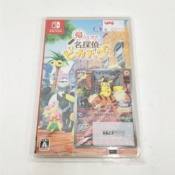 〇〇 Nintendo ニンテンドウ Switch ゲームソフト 帰ってきた名探偵ピカチュウ 未使用品 Nランク