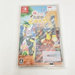 〇〇 Nintendo ニンテンドウ Switch ゲームソフト 帰ってきた名探偵ピカチュウ 未使用品 Nランク