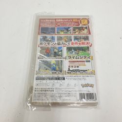 〇〇 Nintendo ニンテンドウ Switch ゲームソフト 帰ってきた名探偵ピカチュウ 未使用品 Nランク