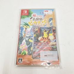 〇〇 Nintendo ニンテンドウ Switch ゲームソフト 帰ってきた名探偵ピカチュウ 未使用品 Nランク