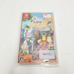 〇〇 Nintendo ニンテンドウ Switch ゲームソフト 帰ってきた名探偵ピカチュウ 未使用品 Nランク