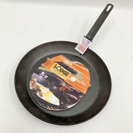  LODGE シーズンスチール スキレット 12インチ アウトドア BBQ用品 CRS12 未使用品