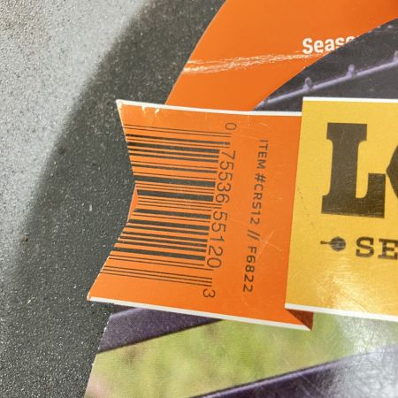  LODGE シーズンスチール スキレット 12インチ アウトドア BBQ用品 CRS12 未使用品