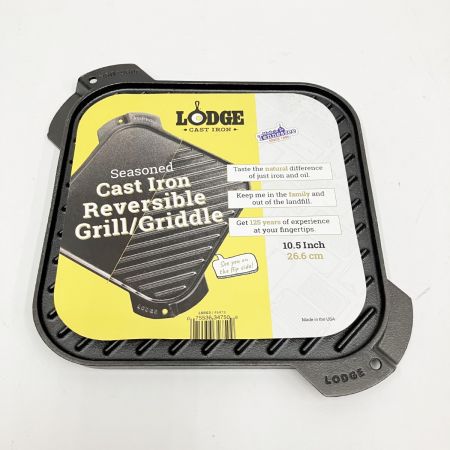  LODGE シングルバーナーグリドル アウトドア BBQ用品 グリルパン LSRG3 未使用品