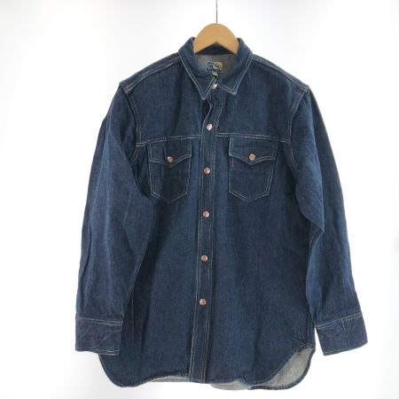  SUGAR CANE シュガーケーン メンズ シャツジャケット サイズL インディゴ