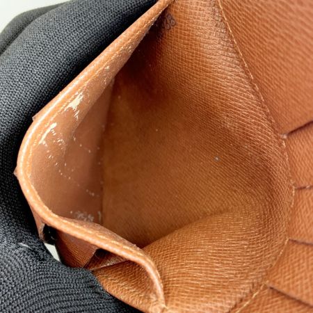  LOUIS VUITTON ルイヴィトン モノグラム ポルト ビエ 10 カルト クレディ 二つ折り短財布 M60883 ブラウン