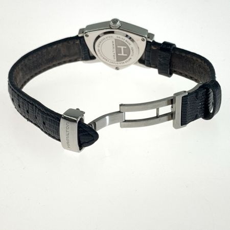  HAMILTON ハミルトン ベンチュラ クォーツ H242112 ブラック x シルバー