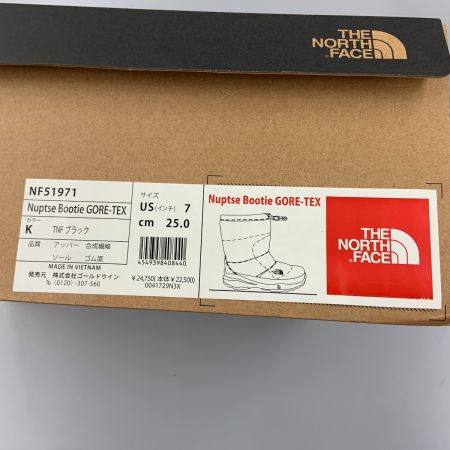  THE NORTH FACE ザノースフェイス ヌプシ ブーツ ゴアテックス NF51971 ブラック