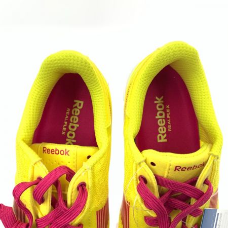  REEBOK リーボック リアルフレックス オプティマル ランニングシューズ 24cm J87994 イエロー