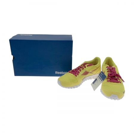  REEBOK リーボック リアルフレックス オプティマル ランニングシューズ 24cm J87994 イエロー