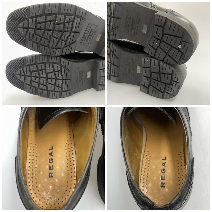 REGAL リーガル メンズ ウィングチップシューズ サイズ25.5cm ブラック