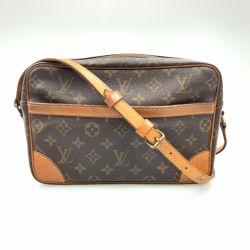 〇〇 LOUIS VUITTON ルイヴィトン モノグラム トロカデロ27 ショルダーバッグ M51274 ブラウン Cランク