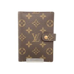 〇〇 LOUIS VUITTON ルイヴィトン モノグラム アジェンダ PM 手帳カバー  R20005 ブラウン Cランク