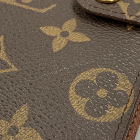  LOUIS VUITTON ルイヴィトン モノグラム アジェンダ PM 手帳カバー  R20005 ブラウン