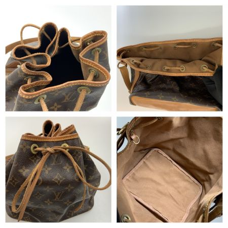  LOUIS VUITTON ルイヴィトン モノグラム プチ ノエ ショルダーバッグ M42226 ブラウン