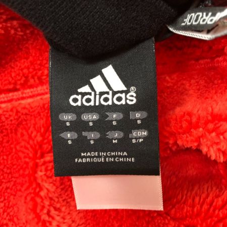  adidas アディダス メンズ フリースジャケット サイズM ZS057 オレンジ