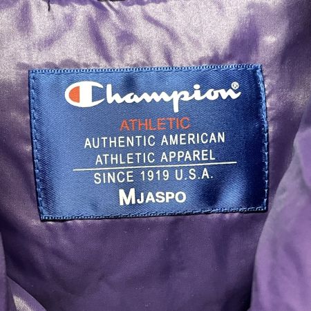  Champion チャンピオン メンズ ダウンジャケット SIZE M CJ9413 パープル