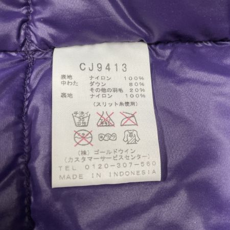  Champion チャンピオン メンズ ダウンジャケット SIZE M CJ9413 パープル
