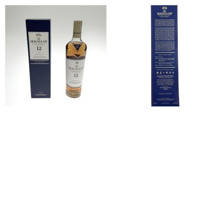  The MACALLAN マッカラン 12年 DOUBLE CASK ハイランド シングルモルト スコッチ ウイスキー 700ml 40% 未開栓