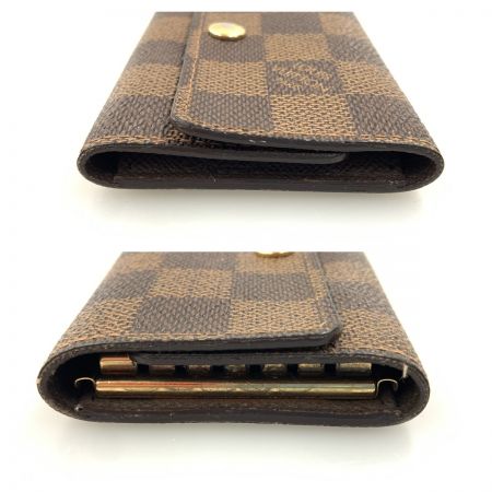  LOUIS VUITTON ルイヴィトン ダミエ ミュルティクレ6 6連キーケース N62630 ブラウン