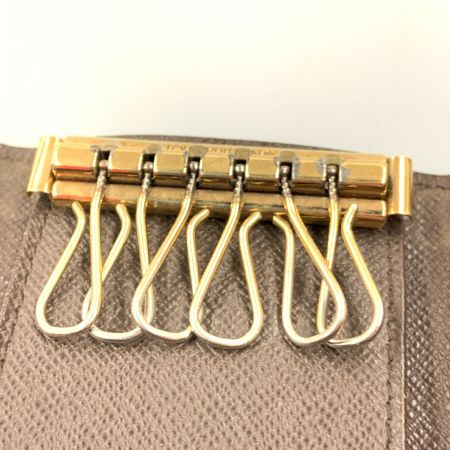  LOUIS VUITTON ルイヴィトン ダミエ ミュルティクレ6 6連キーケース N62630 ブラウン