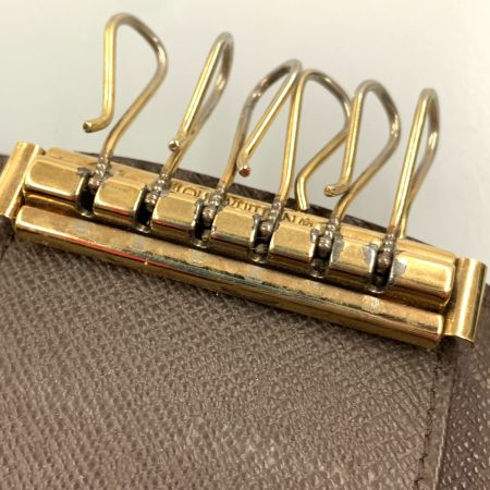  LOUIS VUITTON ルイヴィトン ダミエ ミュルティクレ6 6連キーケース N62630 ブラウン