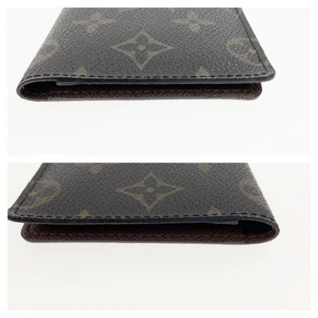  LOUIS VUITTON ルイヴィトン モノグラム ポルト 2 カルト ヴェルティカル パスケース M60553 ブラウン