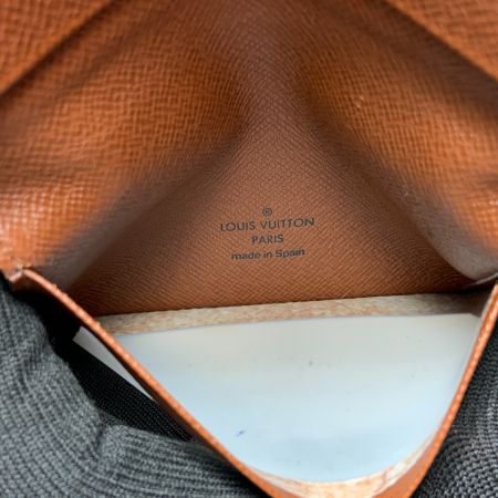  LOUIS VUITTON ルイヴィトン モノグラム ポルト 2 カルト ヴェルティカル パスケース M60553 ブラウン