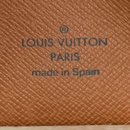  LOUIS VUITTON ルイヴィトン モノグラム ポルト 2 カルト ヴェルティカル パスケース M60553 ブラウン