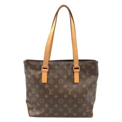 〇〇 LOUIS VUITTON ルイヴィトン モノグラム カバ ピアノ ショルダーバッグ M51148 ブラウン Bランク