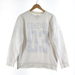 〇〇 adidas アディダス メンズ スウェット サイズO BS2711 ホワイト Bランク