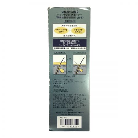  KOSE ONE BY KOSE バランシング チューナー 薬用皮脂分泌抑制化粧水 120ml