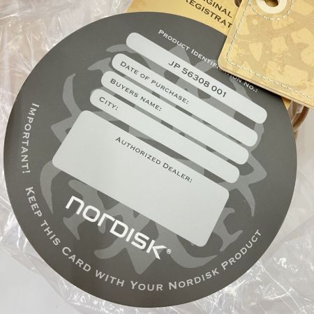  Nordisk Kari 8 Basic Cotton Tarp カリ 8 ベーシック コットン タープ 242040 未使用品