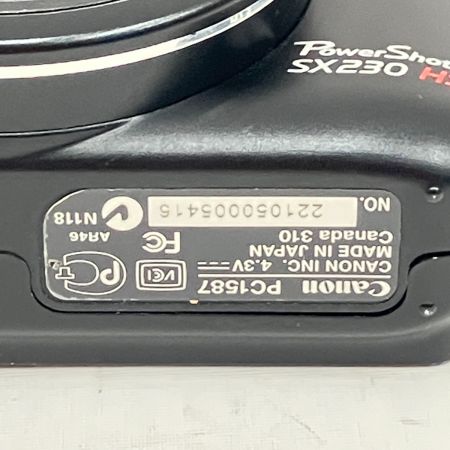  CANON キャノン PowerShot コンパクト デジタルカメラ コンデジ SX230 HS