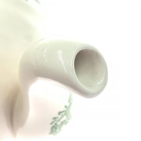  MASONS フルーツバスケット ティーポット ホワイト x グリーン