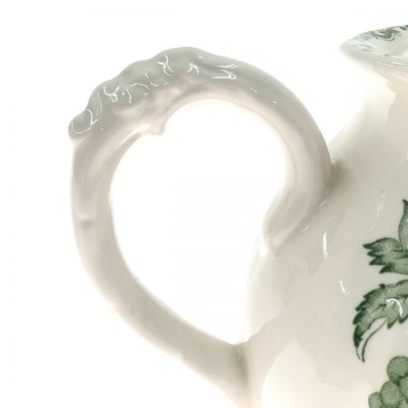  MASONS フルーツバスケット ティーポット ホワイト x グリーン