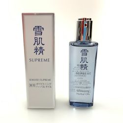 〇〇 雪肌精 雪肌精 シュープレム ホワイトニング ハーバル オイル 化粧用油 40ml Aランク