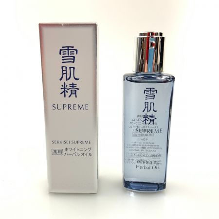  雪肌精 雪肌精 シュープレム ホワイトニング ハーバル オイル 化粧用油 40ml