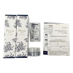 〇〇 Pesca hair ぺスカ クリア スタイリング ジェル ヘアトリートメント セット  未開封品 Nランク